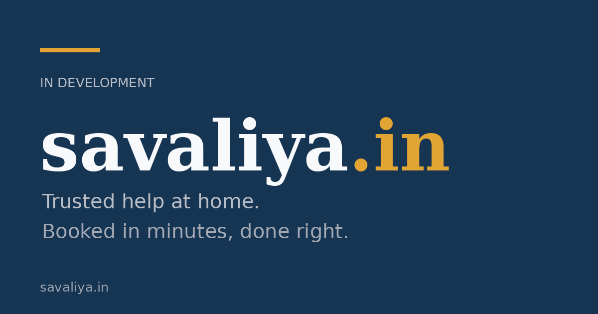 Link preview image for savaliya.in